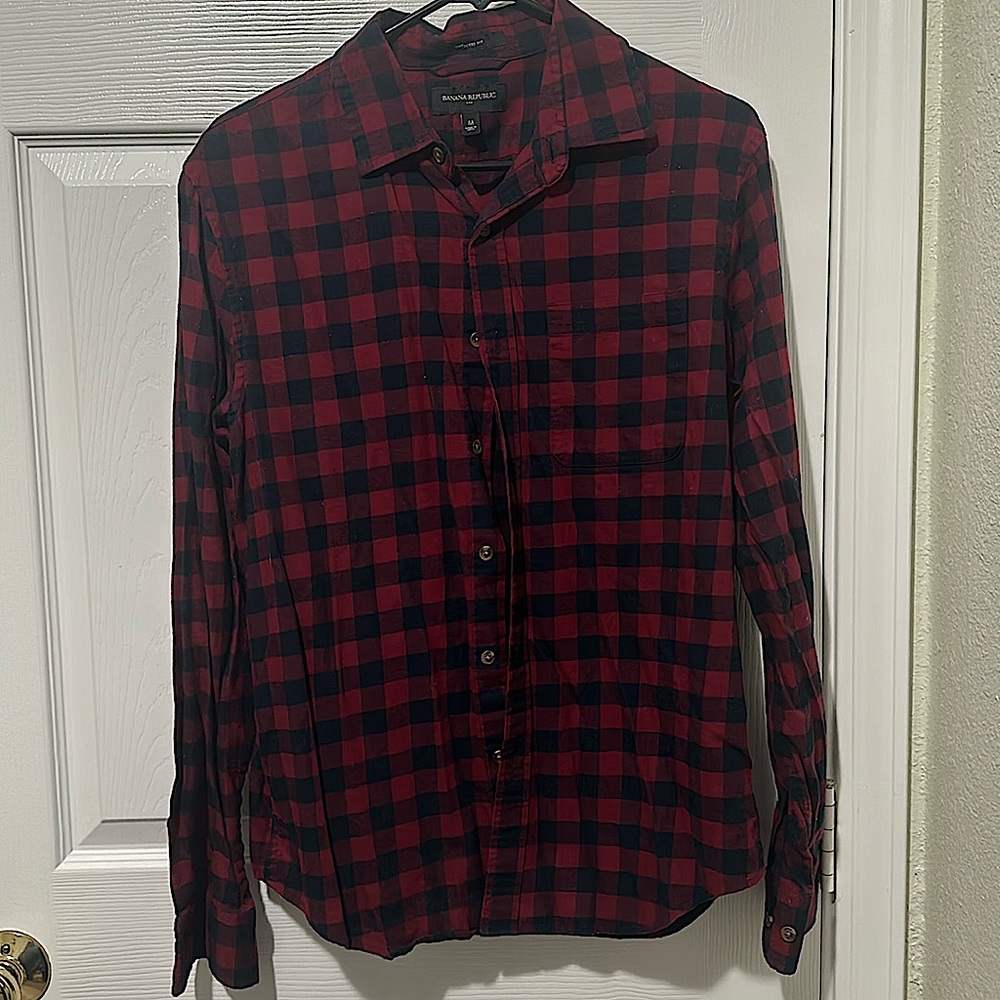 Banana Republic - Standard Fit Flannel Shirt